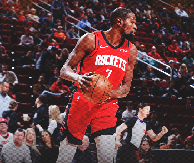 开云首页APP-杜兰特39+7历史第7人,华子缺阵兰德尔空砍39分,火箭逆转森林狼